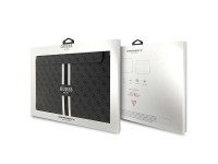 Capa Guess 4G com estampa de listras para laptop de 16" - preta Capa Guess 4G com estampa de listras para laptop de 16" - preta