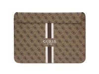 Guess 4G Printed Stripes cover for a 16" laptop - brown Guess 4G Printed Stripes cover for a 16" laptop - brown