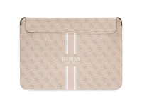 Guess 4G Printed Stripes cover for a 14" laptop - pink Guess 4G Printed Stripes cover for a 14" laptop - pink