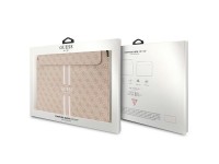 Guess 4G Printed Stripes cover for a 14" laptop - pink Guess 4G Printed Stripes cover for a 14" laptop - pink