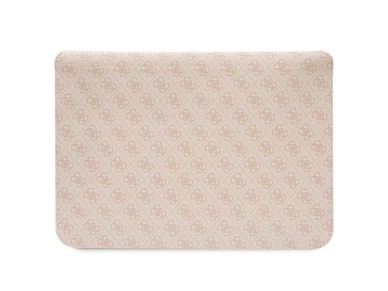 Funda Guess 4G con estampado de rayas para portátil de 16" - rosa Funda Guess 4G con estampado de rayas para portátil de 16" - rosa