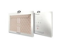 Capa Guess 4G com estampa de listras para laptop de 16" - rosa Capa Guess 4G com estampa de listras para laptop de 16" - rosa
