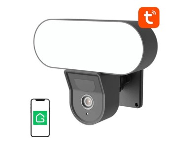 C�mera inteligente externa Wi-Fi com holofote Gosund IPC3, classifica��o IP65 Tuya