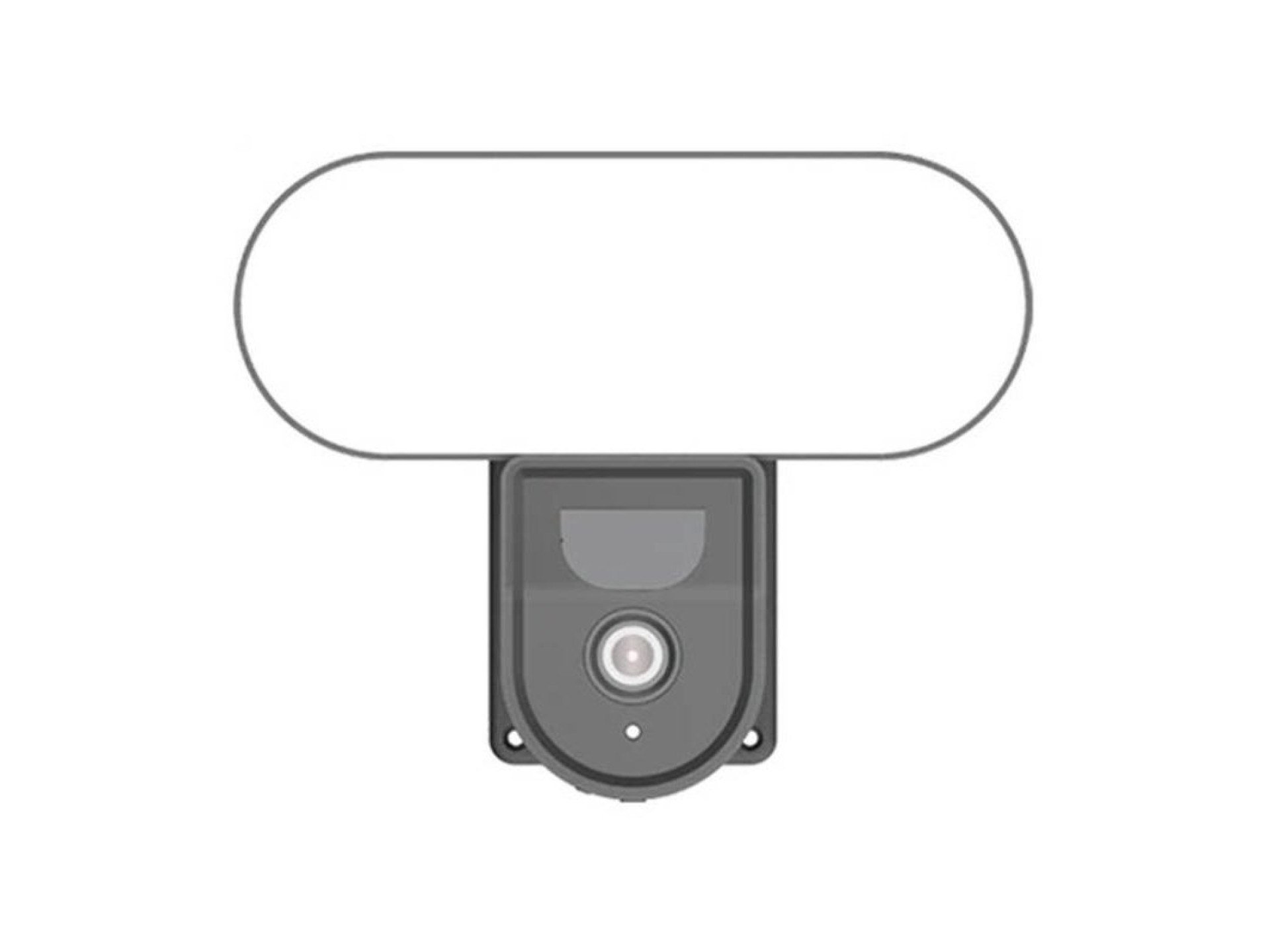 Câmera inteligente externa Wi-Fi com holofote Gosund IPC3, classificação IP65 Tuya