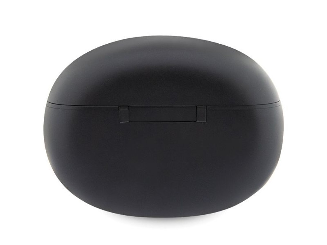 Auriculares Bluetooth TWS Guess GUTWST50EK + base de carga - negro Classic EST