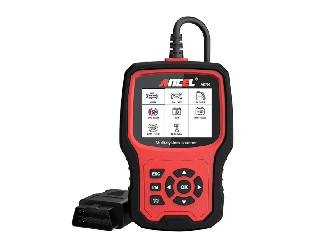 Scanner de diagn�stico OBD2 Ancel VD700