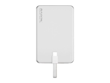 Batería externa Flextail Zero Power Metal de 5000 mAh (plateada) Batería externa Flextail Zero Power Metal de 5000 mAh (plateada)