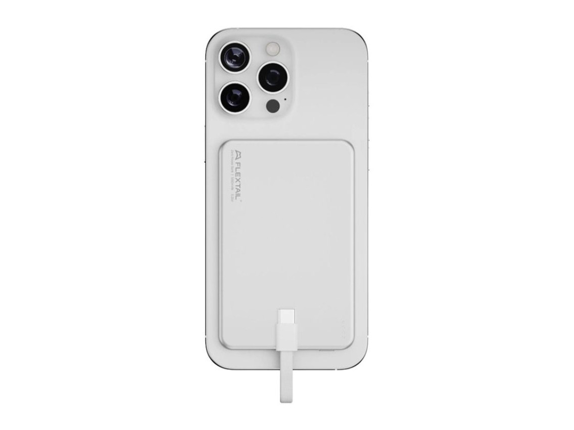 Bateria Externa Flextail Zero Power Metal 5000mAh (Prata)