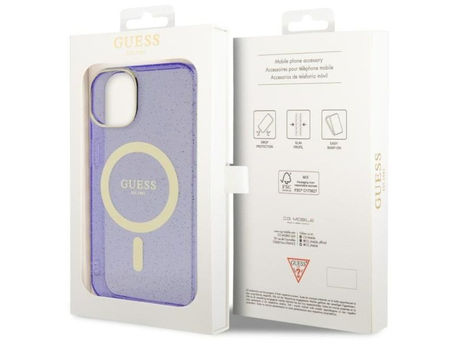 Capa rígida Guess GUHMP14MHCMCGU para iPhone 14 Plus 6.7