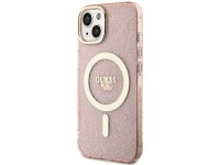 Funda rígida Guess GUHMP14MHCMCGP para iPhone 14 Plus de 6,7" rosa/rosa con purpurina y MagSafe dora Funda rígida Guess GUHMP14MHCMCGP para iPhone 14 Plus de 6,7" rosa/rosa con purpurina y MagSafe dora