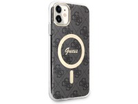 Guess GUHMN61H4STK iPhone 11 6.1" black/black hardcase 4G MagSafe Guess GUHMN61H4STK iPhone 11 6.1" black/black hardcase 4G MagSafe