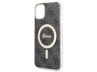 Guess GUHMN61H4STK iPhone 11 6.1" black/black hardcase 4G MagSafe Guess GUHMN61H4STK iPhone 11 6.1" black/black hardcase 4G MagSafe
