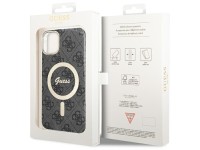 Guess GUHMN61H4STK iPhone 11 6.1" black/black hardcase 4G MagSafe Guess GUHMN61H4STK iPhone 11 6.1" black/black hardcase 4G MagSafe