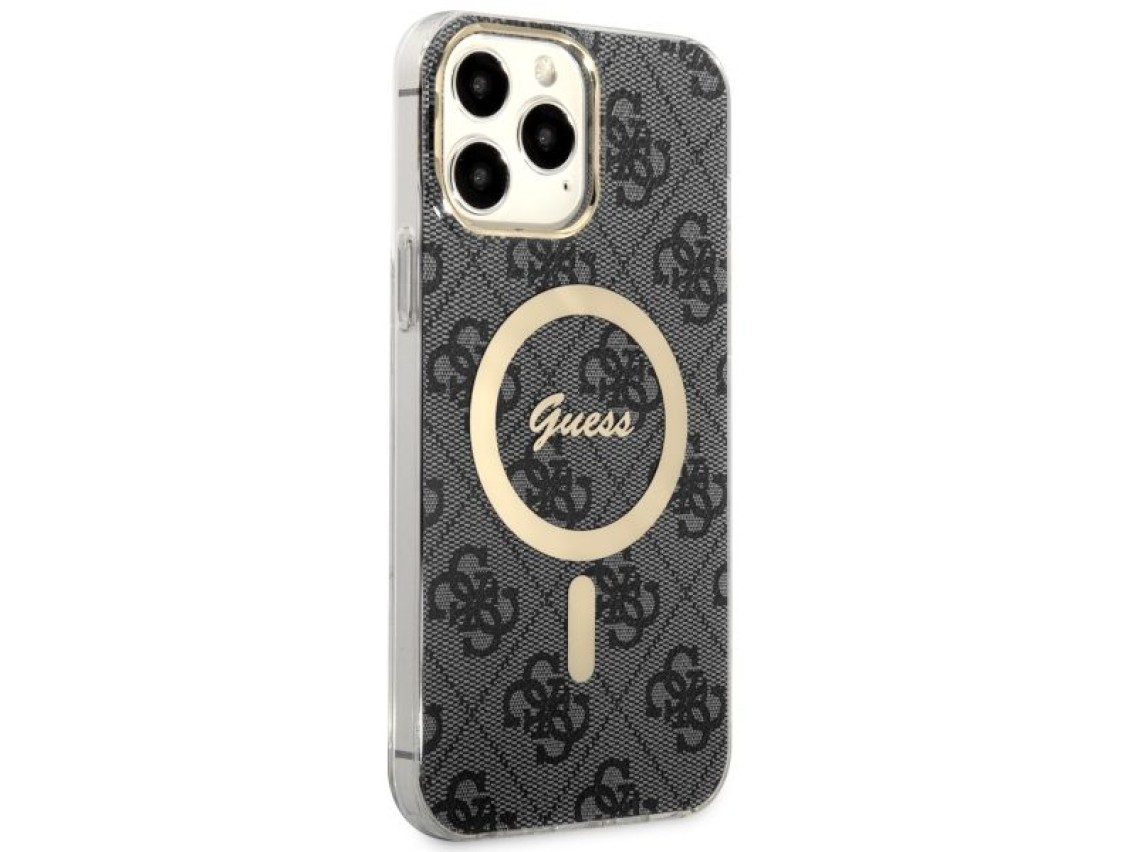 Guess GUHMP13XH4STK iPhone 13 Pro Max 6.7" black/black hardcase 4G MagSafe