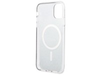 Capa rígida marrom/marrom Guess GUHMN61H4STW para iPhone 11 de 6,1" com 4G e MagSafe. Capa rígida marrom/marrom Guess GUHMN61H4STW para iPhone 11 de 6,1" com 4G e MagSafe.