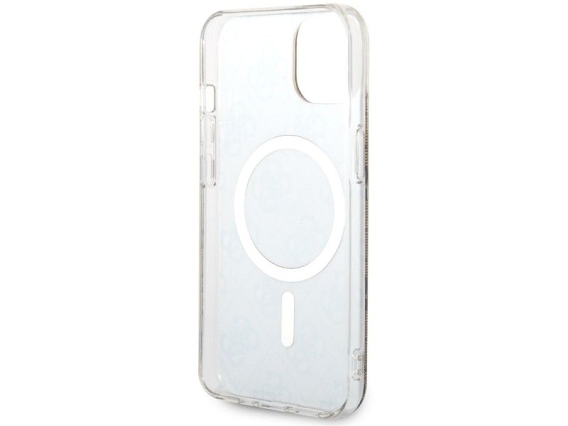 Capa Guess 4G MagSafe para iPhone 14 - marrom