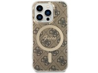 Funda rígida Guess GUHMP14LH4STW para iPhone 14 Pro de 6,1" color marrón/marrón, 4G y MagSafe. Funda rígida Guess GUHMP14LH4STW para iPhone 14 Pro de 6,1" color marrón/marrón, 4G y MagSafe.