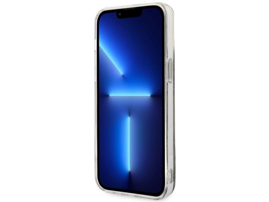 Capa rígida marrom/marrom Guess GUHMP14XH4STW para iPhone 14 Pro Max 6.7" com MagSafe 4G