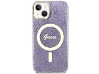 Guess 4G MagSafe case for iPhone 14 - purple Guess 4G MagSafe case for iPhone 14 - purple