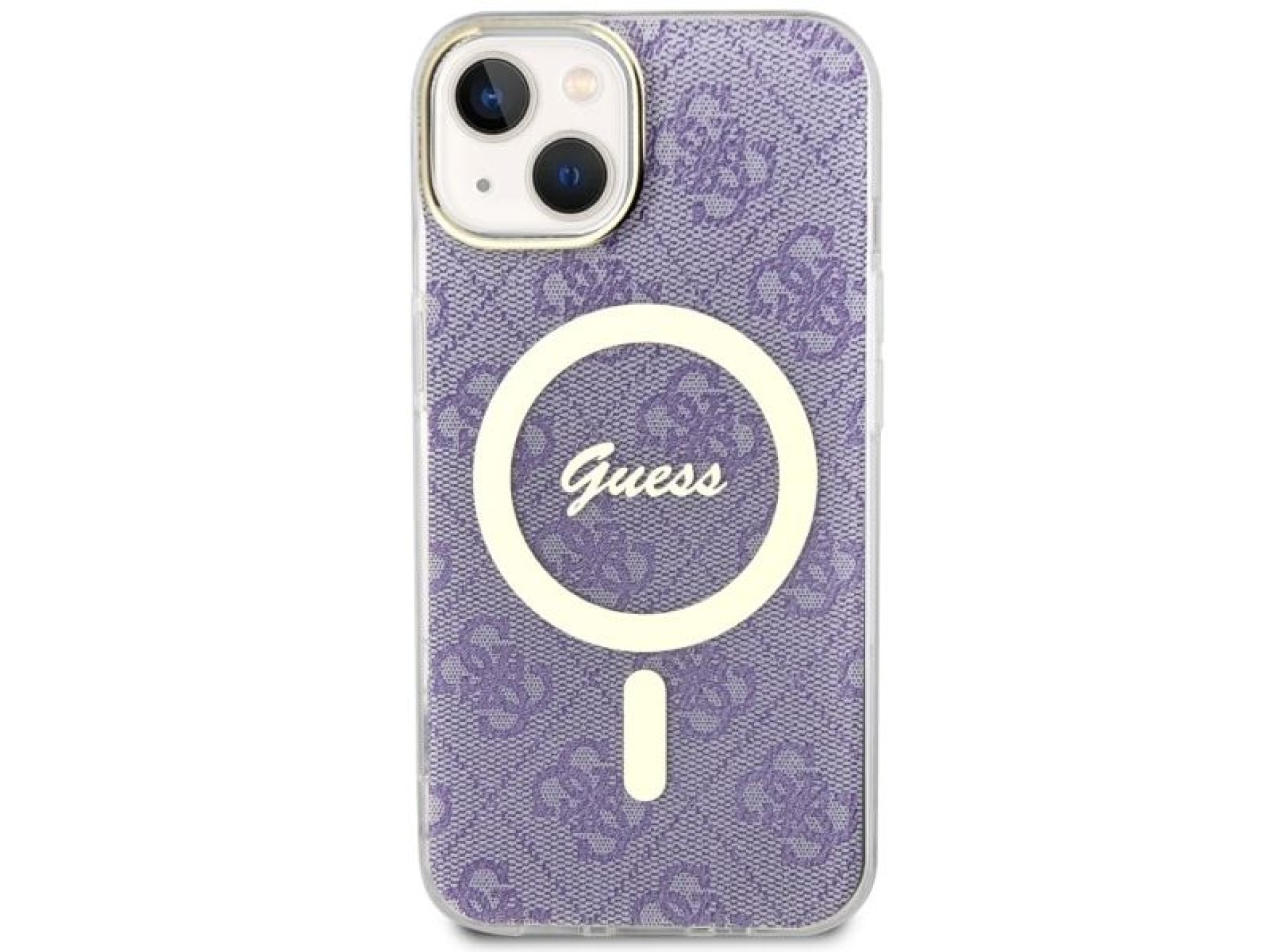 Guess 4G MagSafe case for iPhone 14 - purple