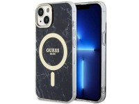 Guess GUHMP14SPCUMAK iPhone 14 6.1" black/black hardcase Marble MagSafe Guess GUHMP14SPCUMAK iPhone 14 6.1" black/black hardcase Marble MagSafe