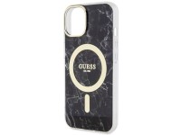 Guess GUHMP14MPCUMAK iPhone 14 Plus 6.7" black/black hardcase Marble MagSafe Guess GUHMP14MPCUMAK iPhone 14 Plus 6.7" black/black hardcase Marble MagSafe