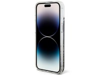 Guess Liquid Glitter Marble case for iPhone 14 - black Guess Liquid Glitter Marble case for iPhone 14 - black
