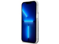 Guess Liquid Glitter Marble case for iPhone 14 - white