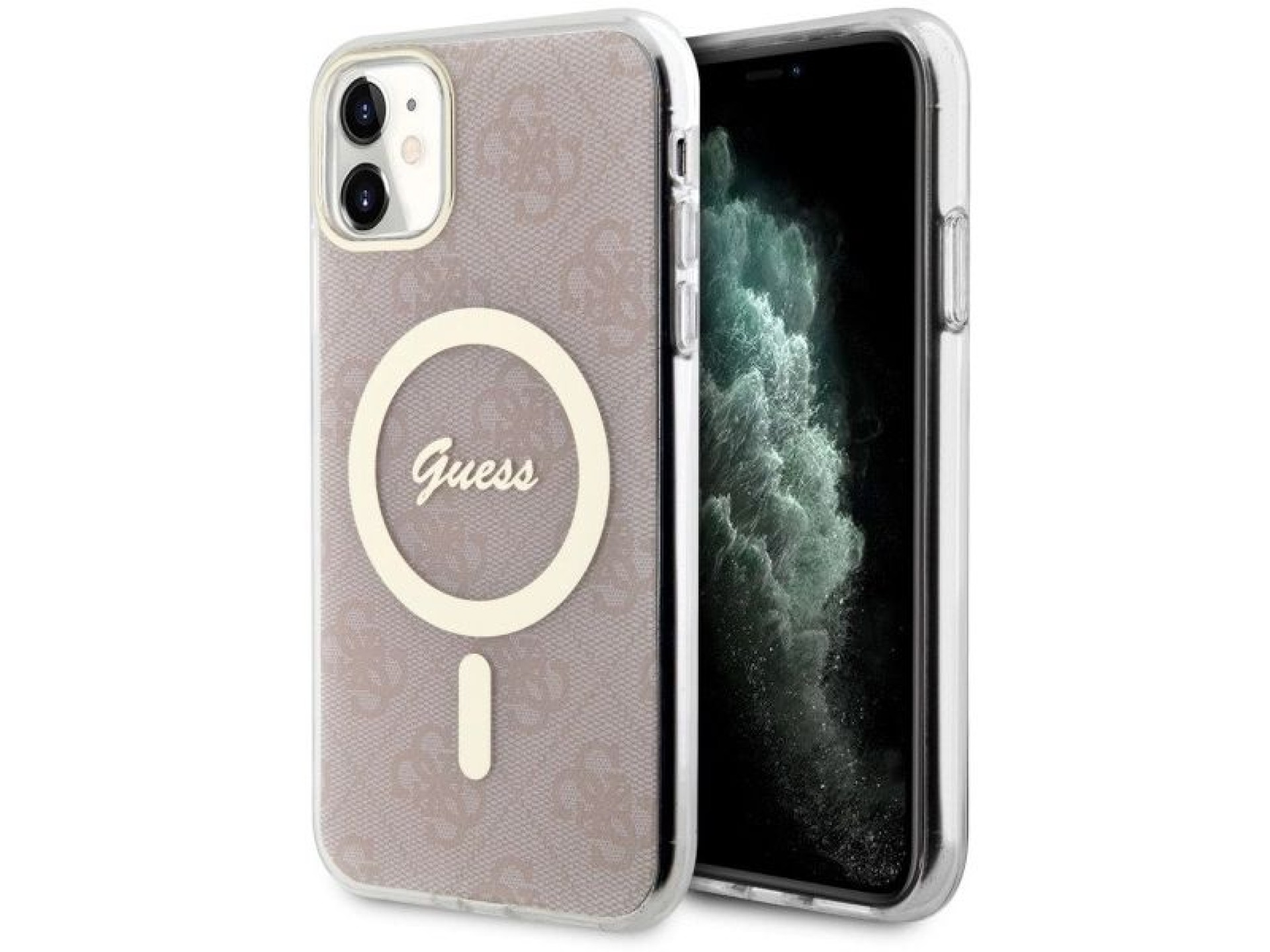 Capa rígida rosa/rosa para iPhone 11 de 6,1