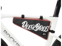 Bolsa para cuadro de bicicleta Rockbros G008 Flash Journey Triangle XL 1,9 l - Negro y rojo Bolsa para cuadro de bicicleta Rockbros G008 Flash Journey Triangle XL 1,9 l - Negro y rojo