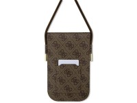 Bolsa Guess 4G com logo em estilo metalizado - marrom Bolsa Guess 4G com logo em estilo metalizado - marrom