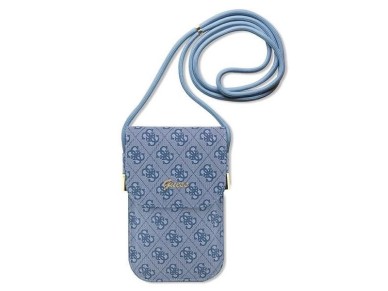 Guess GUOWBP4SNSB handbag - blue 4G Metal Script Logo