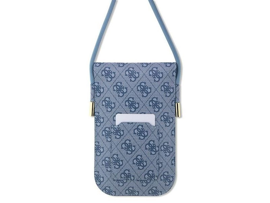 Guess GUOWBP4SNSB handbag - blue 4G Metal Script Logo