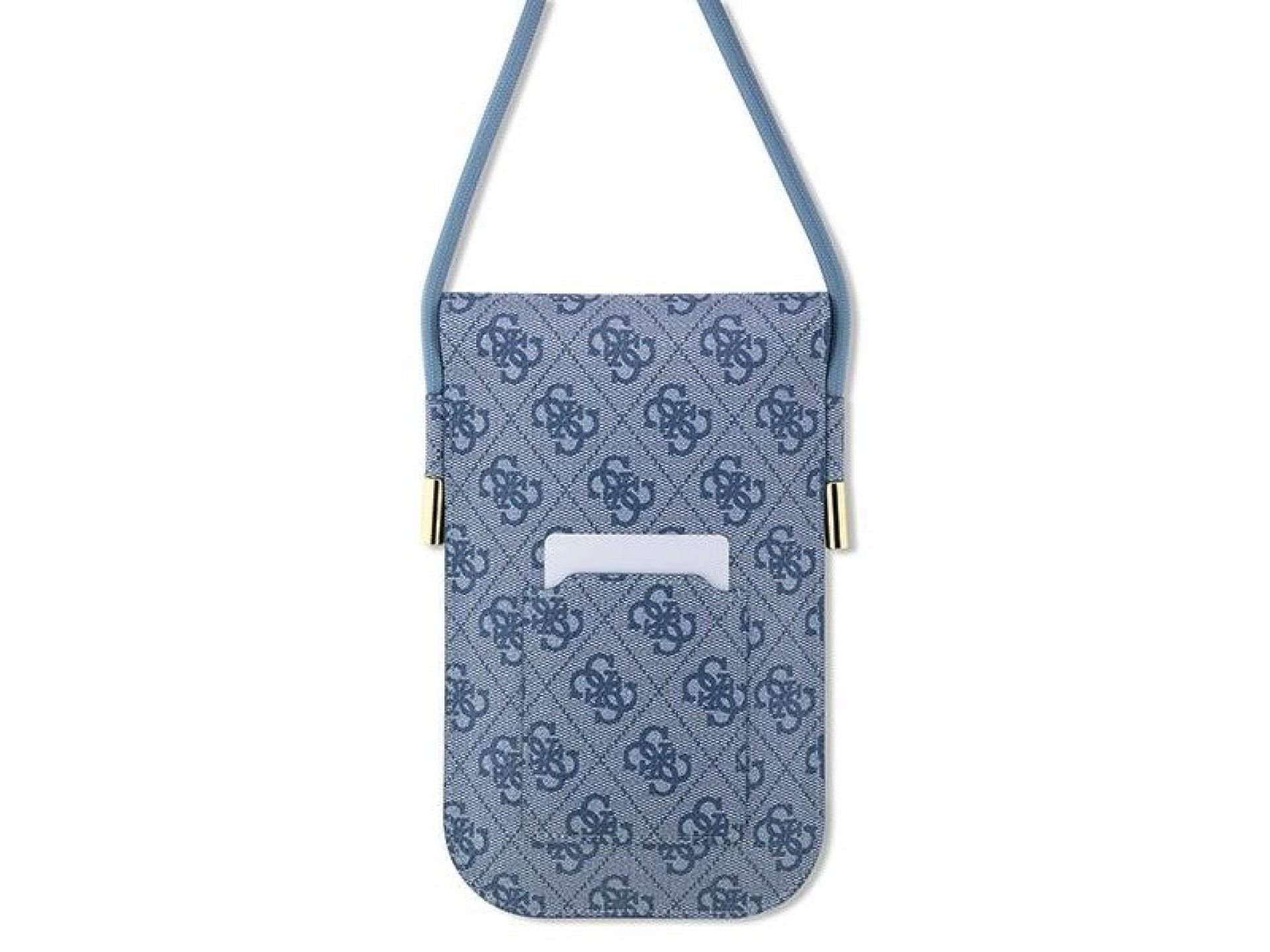 Guess GUOWBP4SNSB handbag - blue 4G Metal Script Logo
