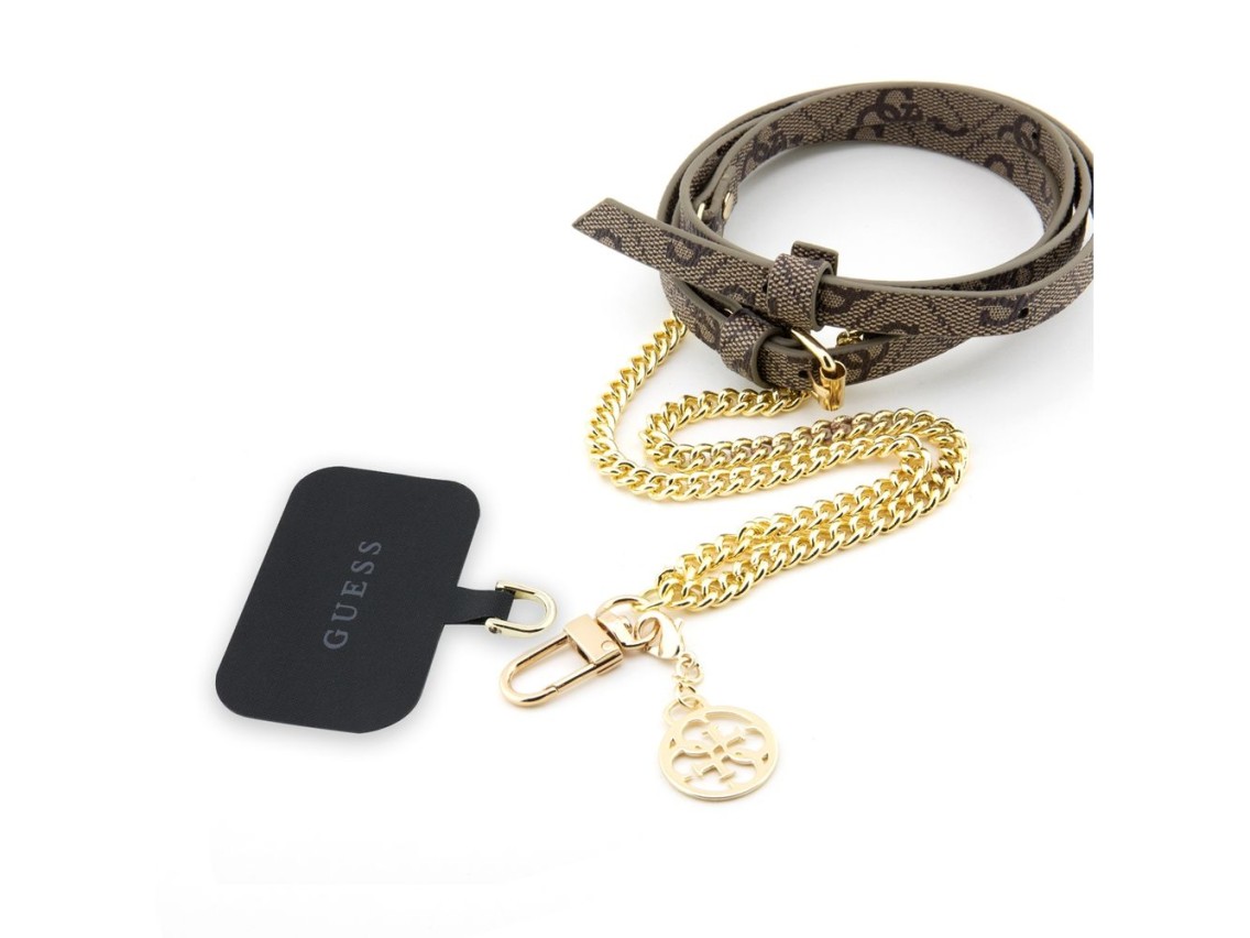 Guess 4G Chain CBDY Strap - brown