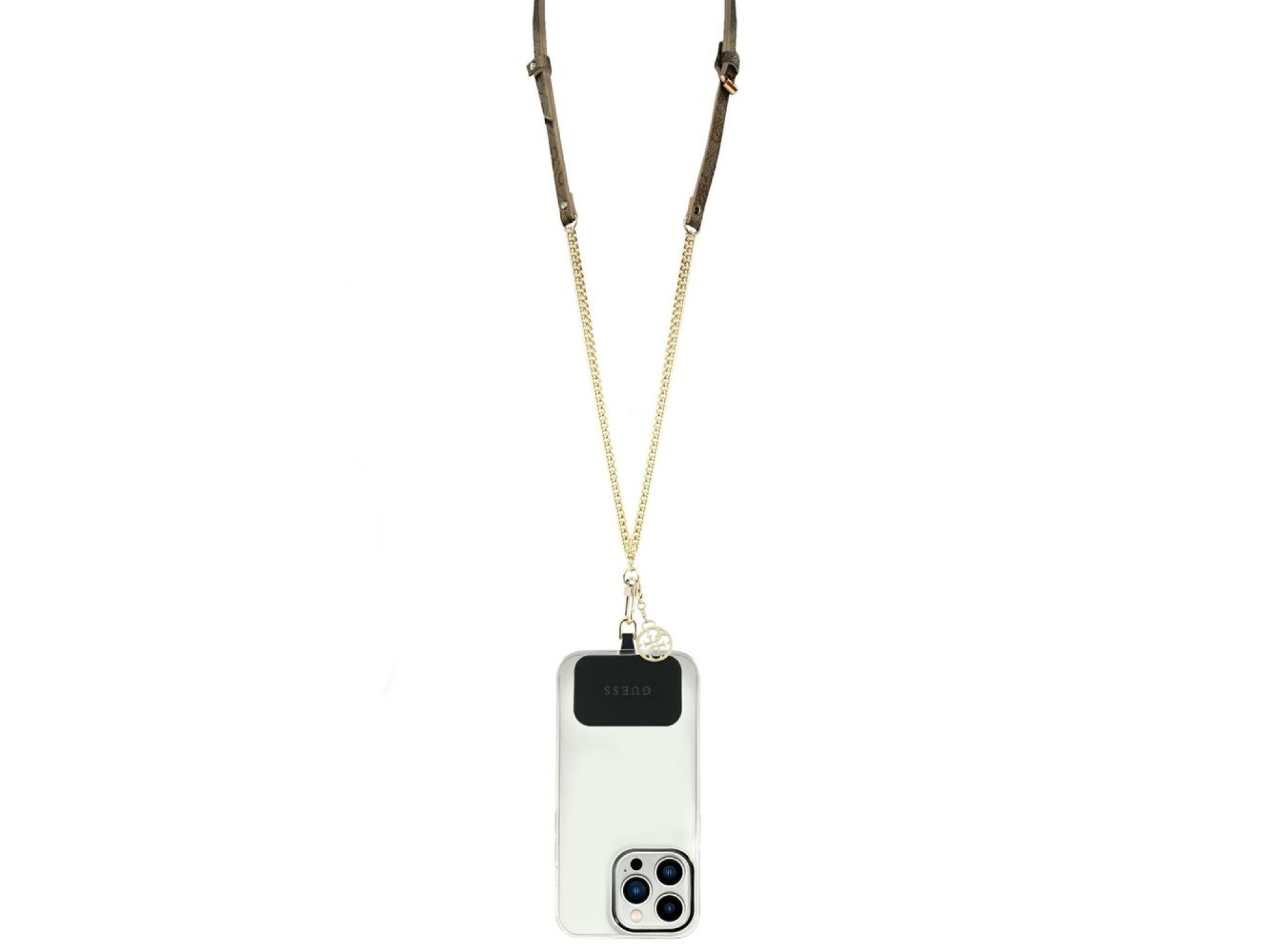 Guess 4G Chain CBDY Strap - brown