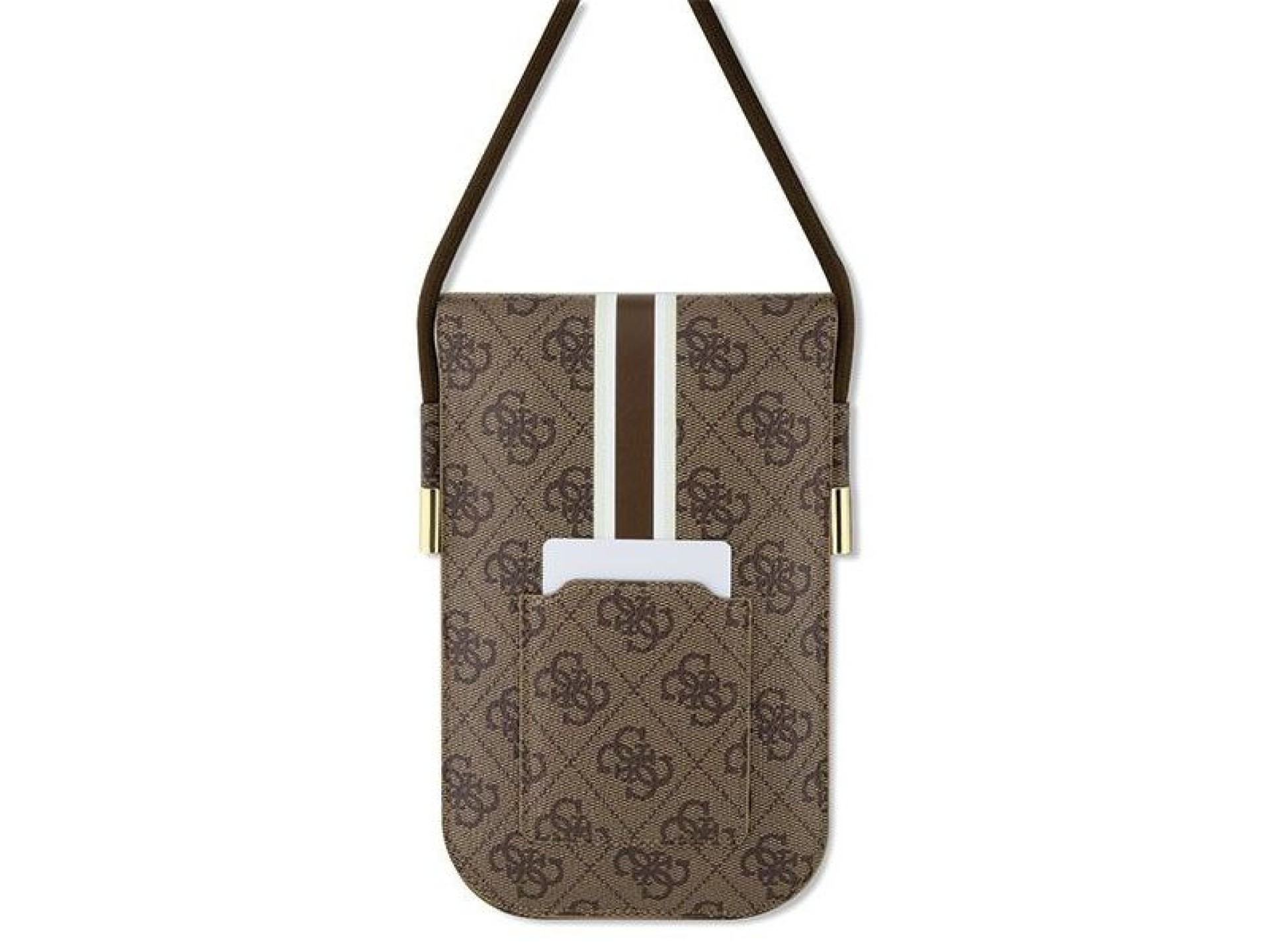 Bolso Guess GUOWBP4RPSW - rayas 4G marrones