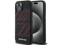 Capa MagSafe AMG de silicone com padrão de losangos grandes para iPhone 15/14/13 - Preta Capa MagSafe AMG de silicone com padrão de losangos grandes para iPhone 15/14/13 - Preta