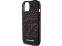 Capa MagSafe AMG de silicone com padrão de losangos grandes para iPhone 15/14/13 - Preta Capa MagSafe AMG de silicone com padrão de losangos grandes para iPhone 15/14/13 - Preta