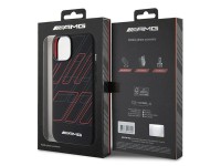 Capa MagSafe AMG de silicone com padrão de losangos grandes para iPhone 15/14/13 - Preta Capa MagSafe AMG de silicone com padrão de losangos grandes para iPhone 15/14/13 - Preta