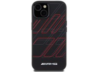 AMG Silicone Large Rhombuses Pattern MagSafe Case for iPhone 15 Plus / 14 Plus - Black AMG Silicone Large Rhombuses Pattern MagSafe Case for iPhone 15 Plus / 14 Plus - Black