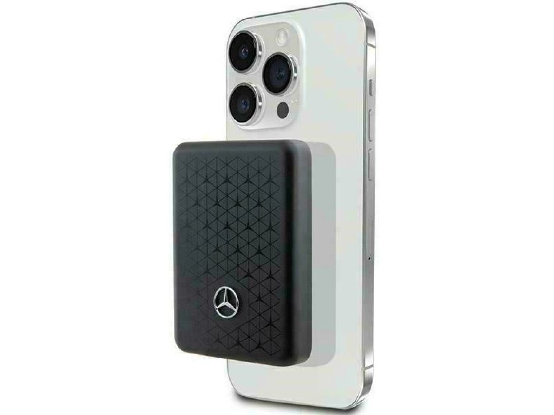 Powerbank Mercedes Stars Pattern MagSafe 5W 3000mAh - negro