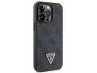 Guess GUHCP13LP4TDSCPK Case for iPhone 13 Pro / 13 - Black Crossbody 4G Metal Logo