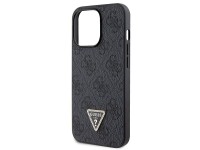 Guess GUHCP13LP4TDSCPK Case for iPhone 13 Pro / 13 - Black Crossbody 4G Metal Logo