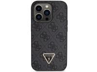Guess GUHCP14LP4TDSCPK case for iPhone 14 Pro - black Crossbody 4G Metal Logo Guess GUHCP14LP4TDSCPK case for iPhone 14 Pro - black Crossbody 4G Metal Logo