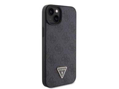 Guess GUHCP15SP4TDSCPK iPhone 15 6.1" black/black hardcase Crossbody 4G Metal Logo Guess GUHCP15SP4TDSCPK iPhone 15 6.1" black/black hardcase Crossbody 4G Metal Logo