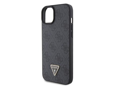 Guess GUHCP15SP4TDSCPK iPhone 15 6.1" black/black hardcase Crossbody 4G Metal Logo Guess GUHCP15SP4TDSCPK iPhone 15 6.1" black/black hardcase Crossbody 4G Metal Logo