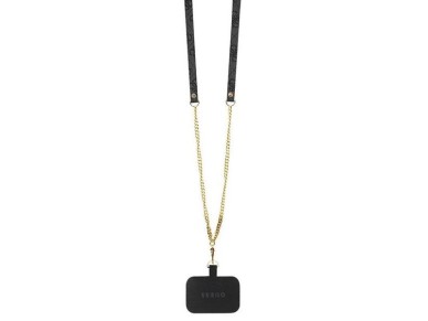 Guess GUHCP15SP4TDSCPK iPhone 15 6.1" black/black hardcase Crossbody 4G Metal Logo Guess GUHCP15SP4TDSCPK iPhone 15 6.1" black/black hardcase Crossbody 4G Metal Logo
