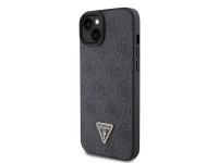 Funda rígida negra Guess GUHCP15MP4TDSCPK para iPhone 15 Plus de 6,7" con correa cruzada y logotipo Funda rígida negra Guess GUHCP15MP4TDSCPK para iPhone 15 Plus de 6,7" con correa cruzada y logotipo