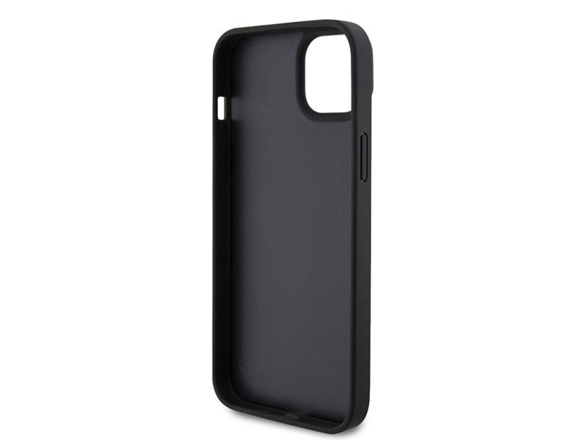 Funda rígida negra Guess GUHCP15MP4TDSCPK para iPhone 15 Plus de 6,7